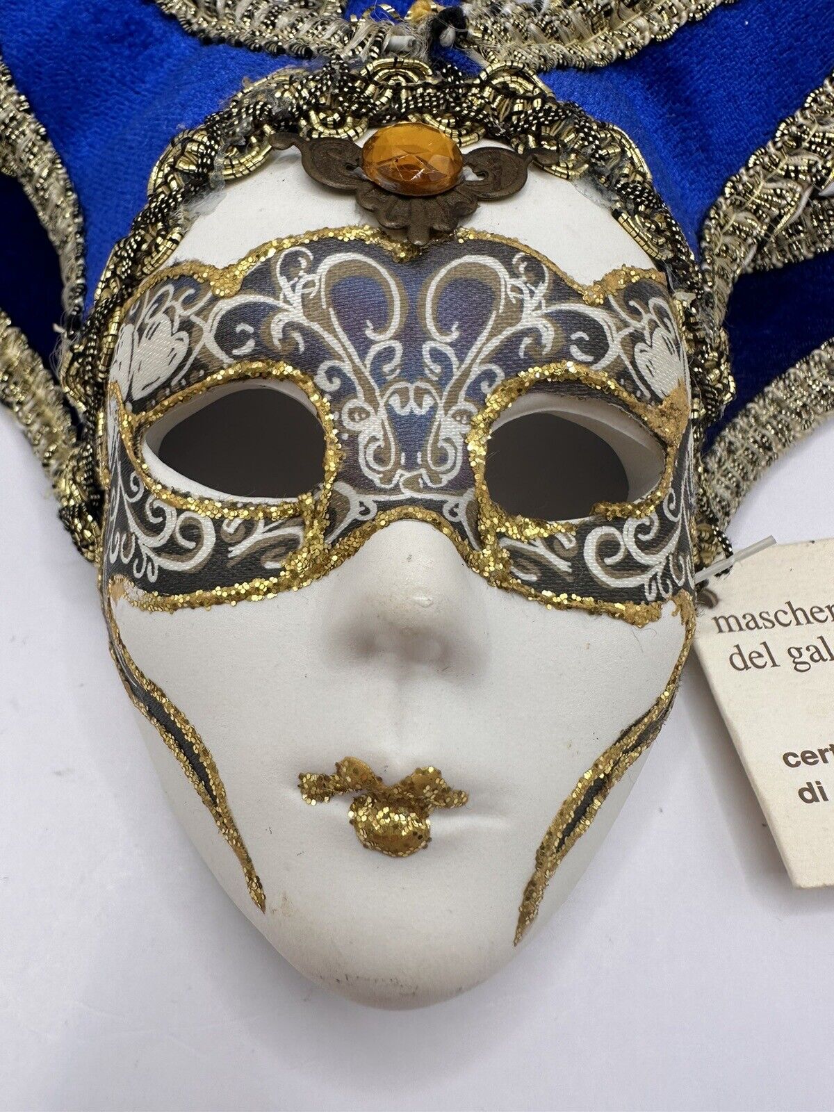 Original Hand Painted Maschera del Galeone Mask M… - image 3