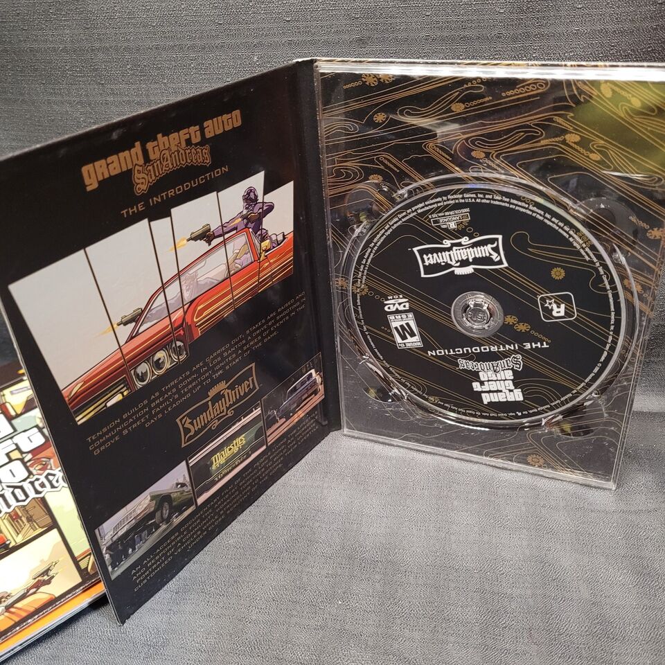 Grand Theft Auto: San Andreas Special Edition (Sony PlayStation 2 2005 ...