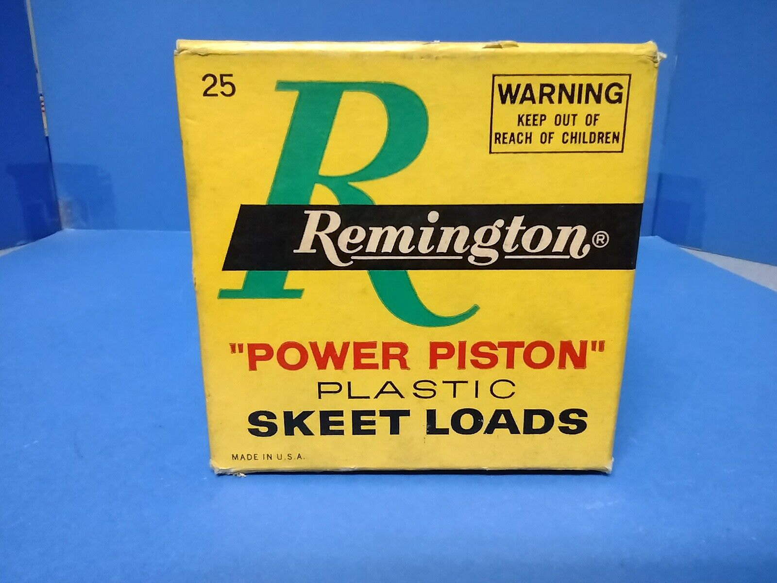 Vintage REMINGTON POWER PISTON SHOTGUN shells 20 gauge Empty box only ...