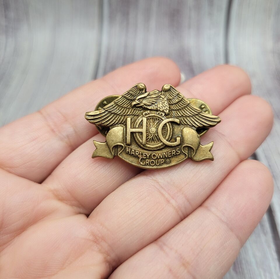 1993 Harley Davidson Motorcycle Pin Hog Harley Owners Group Riding Club 