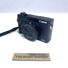 Canon PowerShot G5 X Mark II 20.1MP Digital Camera Black From Japan Very Good