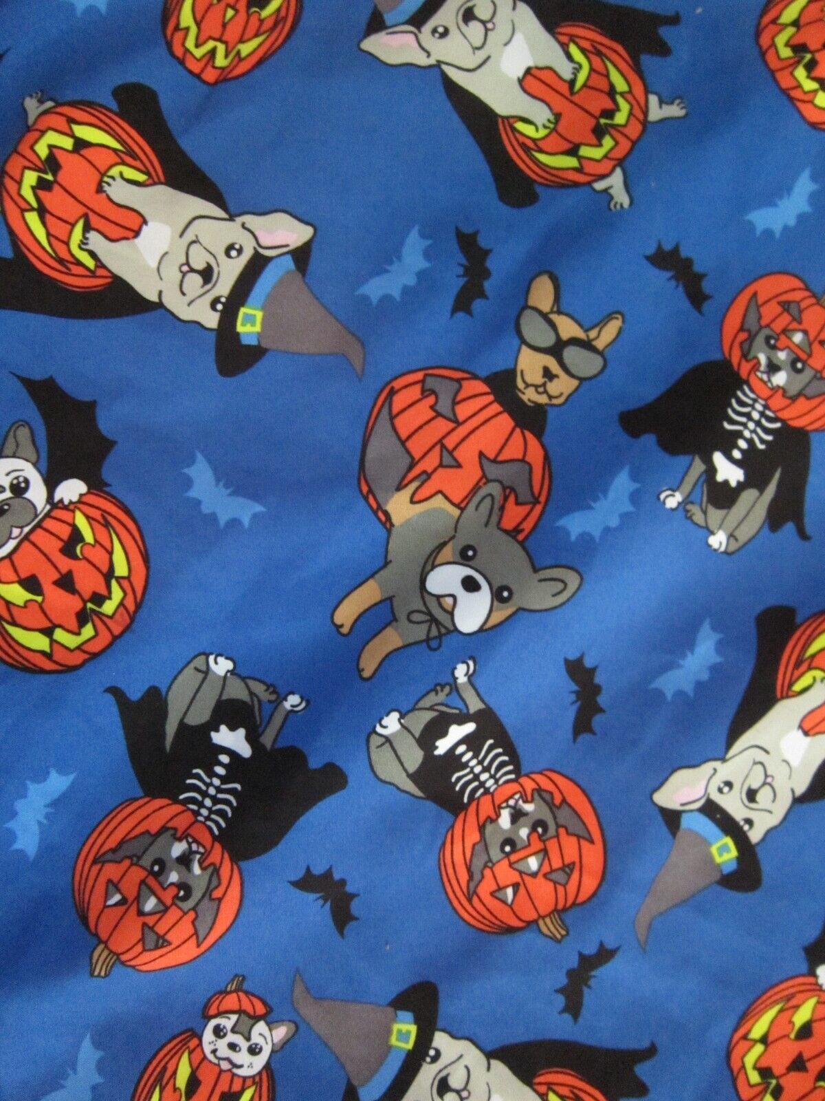 HALLOWEEN PUMPKINS & PUPPIES  BATS GABBY BROOKE W… - image 4