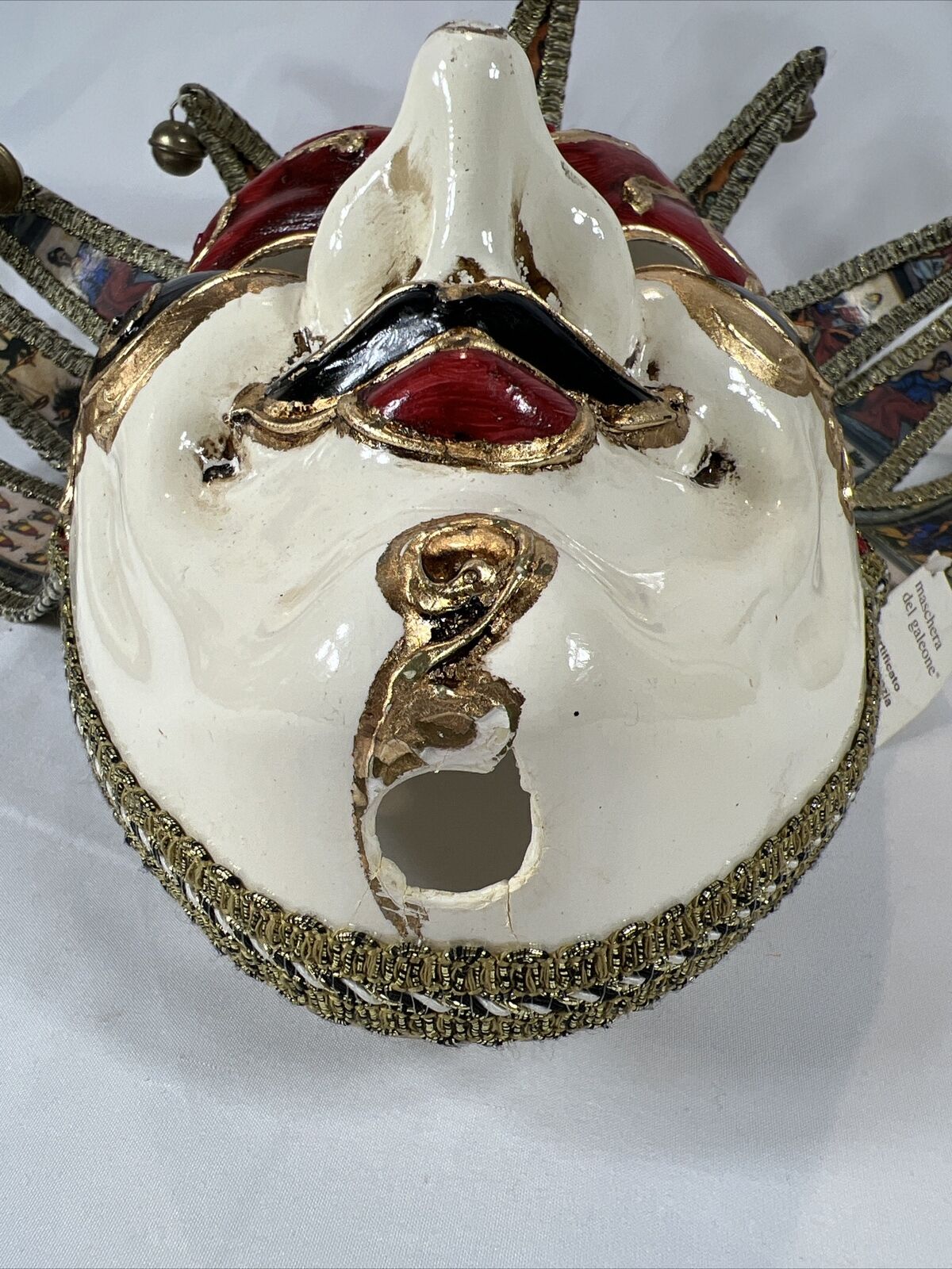 La Maschera del Galeone Hand Painted Venetian Mas… - image 12