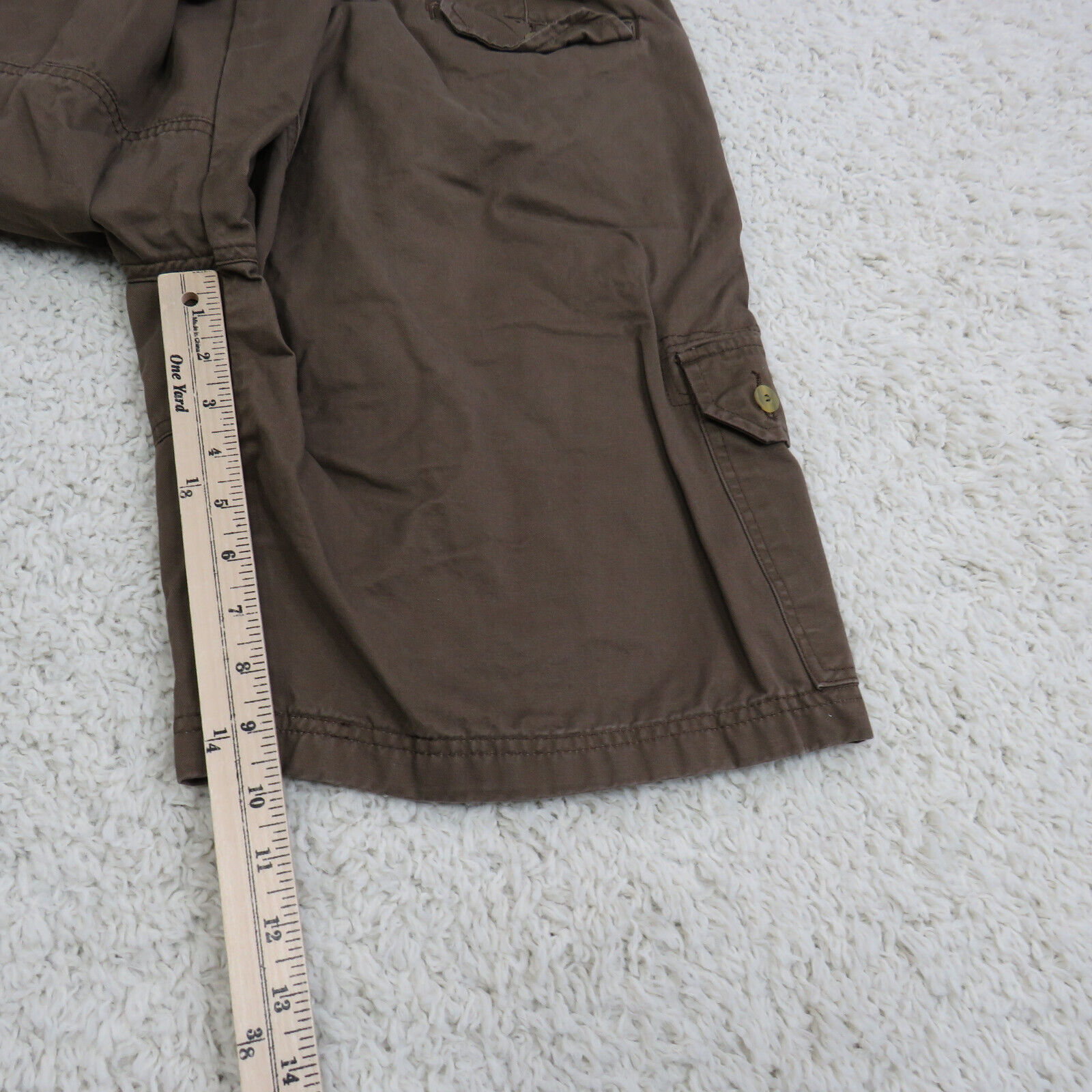 John Henry Cargo Shorts Mens 40 Brown Casual Outd… - image 6