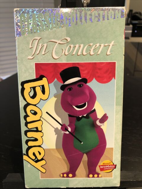 Barney Barney In Concert Vhs 2000 Classic Collection For Sale | Images ...