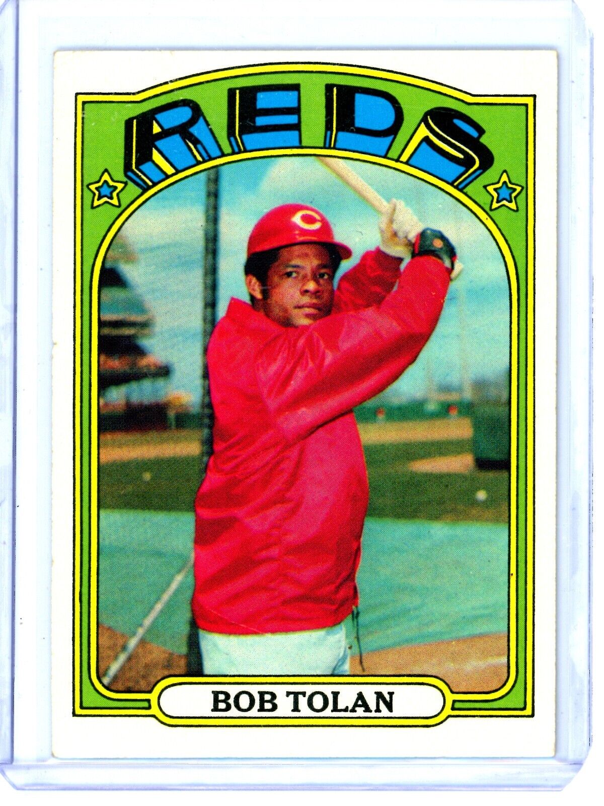 1972 Topps Baseball Bob Tolan #3 Cincinnati Reds | eBay