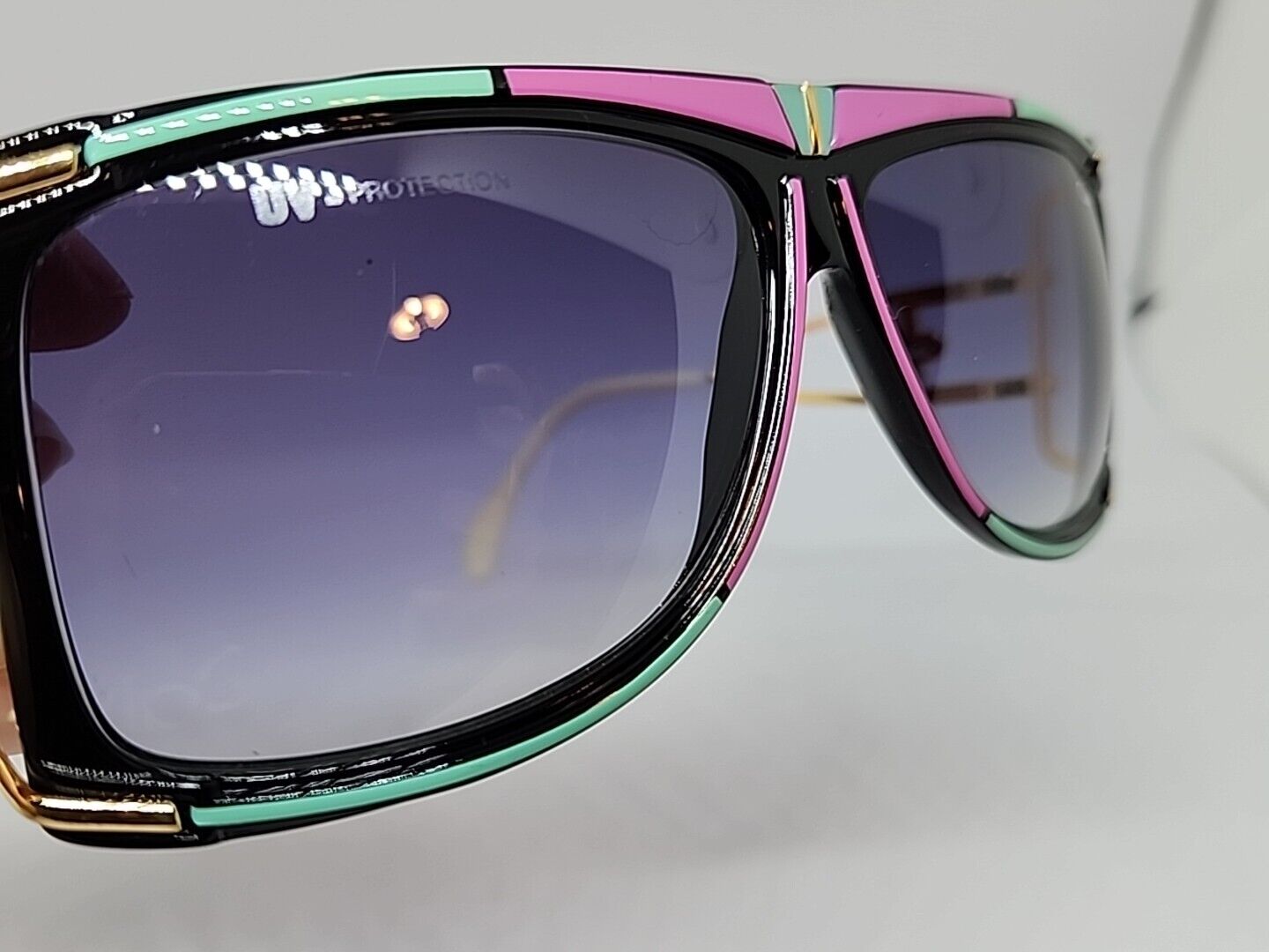 CAZAL Model 866 Pink & Teal VINTAGE Sunglasses - … - image 15