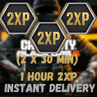 [2 x 30 min] Call of Duty Black Ops 6 Double XP 2XP 1 HOUR RANK ONLY