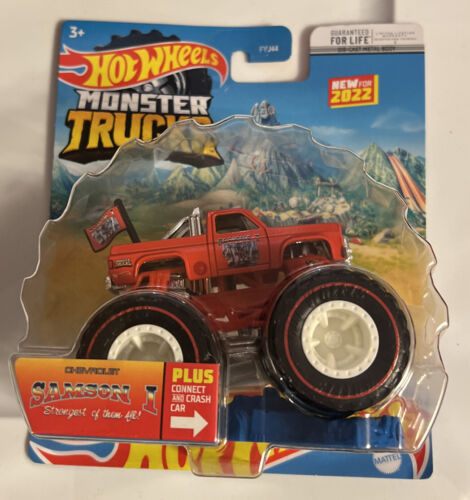 Buy Hot Wheels 2022 Monster Truck Treasure Hunt Chevrolet Samson 1983 ...