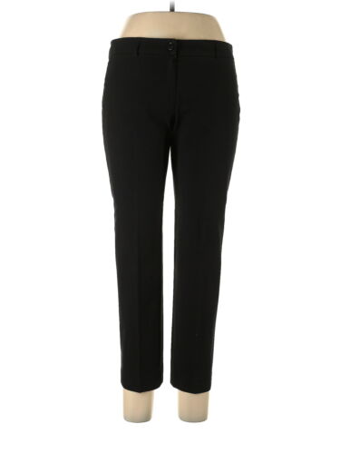 Thinple Women Black Casual Pants 46 italian