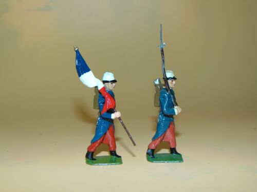 Britains French Foreign Legion soldiers w/ flag 2c | eBay