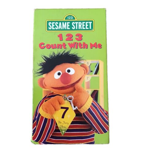 Sesame Street 123 Count With Me VHS 1997 74644991932 | eBay