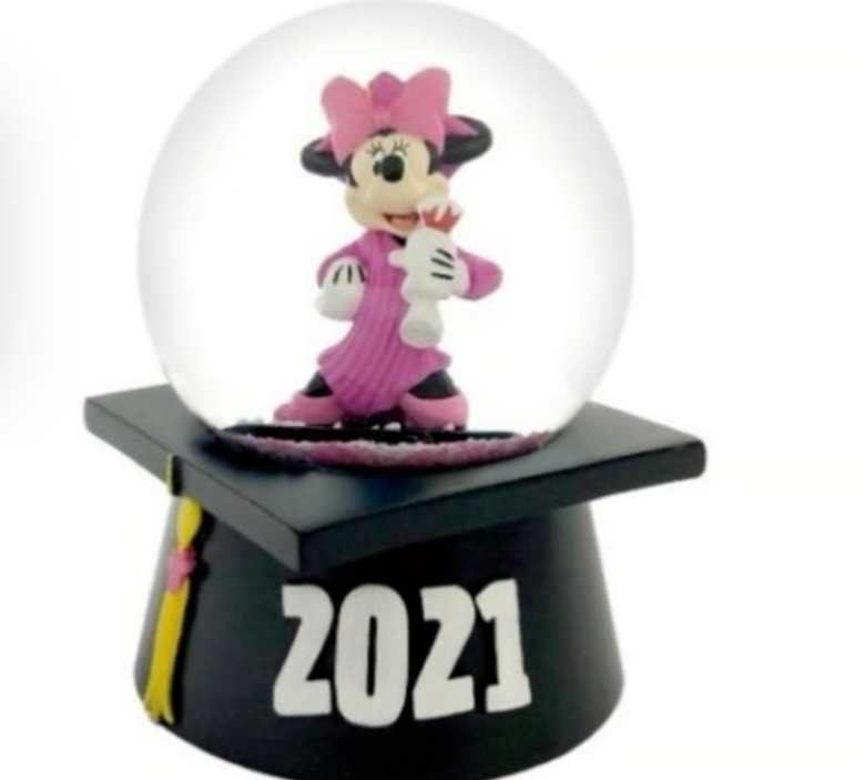 Disney's Minnie Mouse Musical Snow Globe - Graduation 2021 | eBay