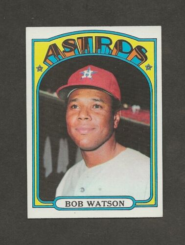 1972 TOPPS BASEBALL CARD # 355 BOB WATSON ex Houston Astros | eBay