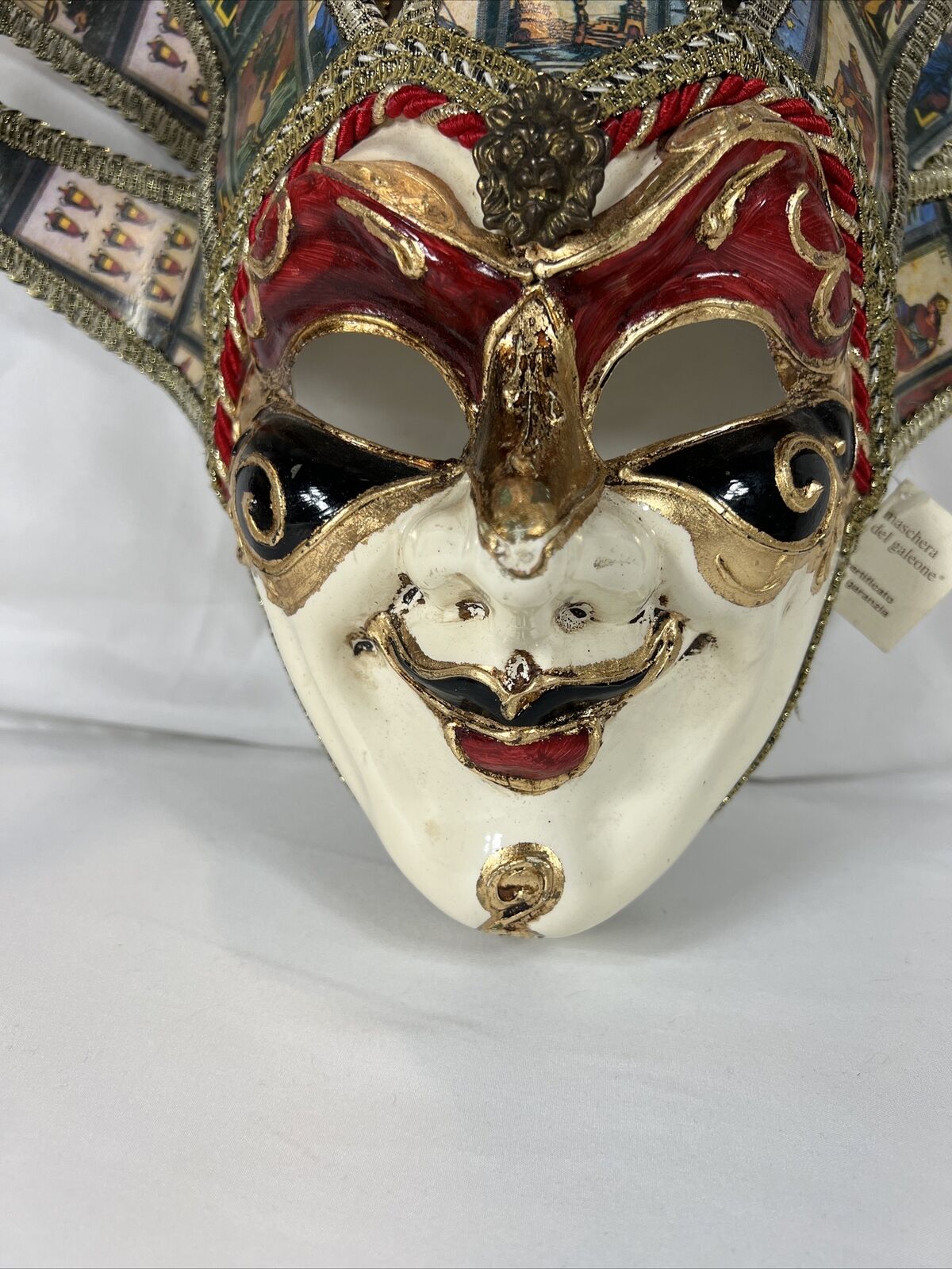 La Maschera del Galeone Hand Painted Venetian Mas… - image 6