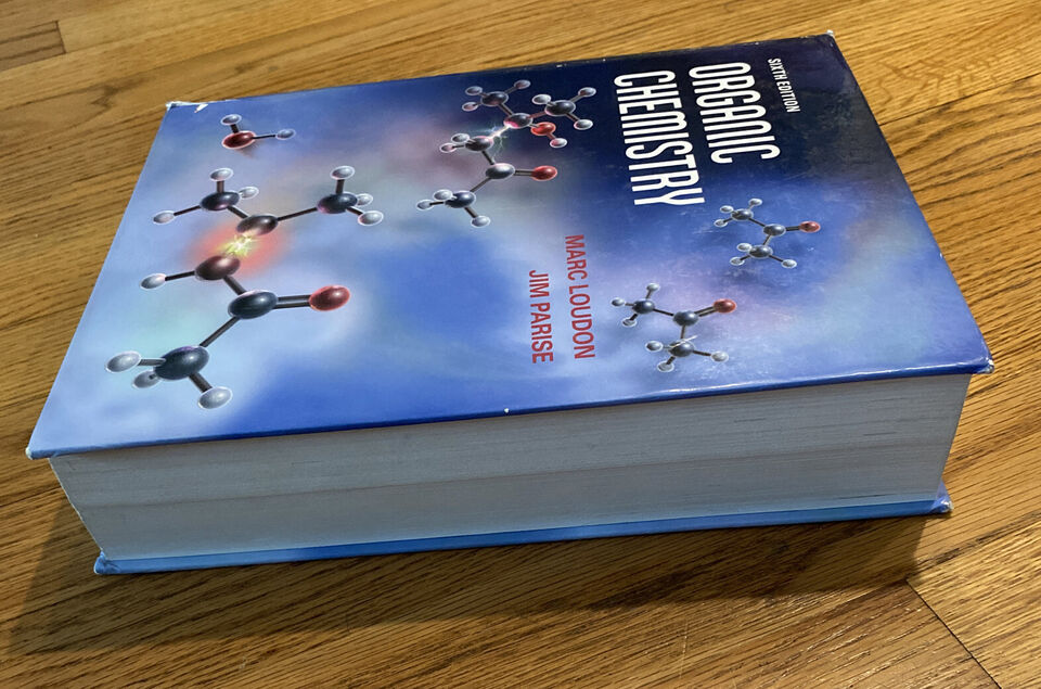 Organic Chemistry Textbook 6th Ed Hardcover By Marc Loudon ...