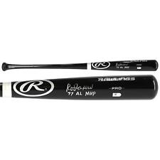 Rod Carew Minnesota Twins Signed Black Rawlings Pro Bat with 