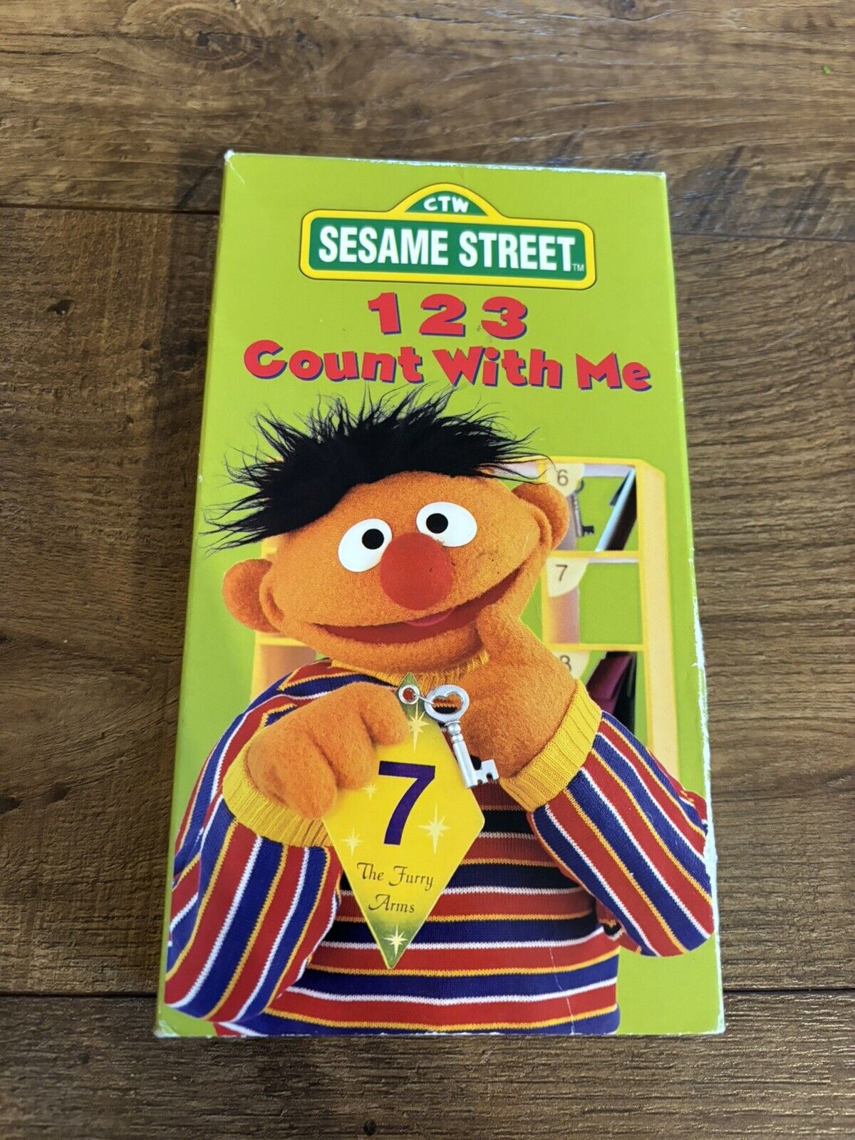 123 Count With Me VHS 1997 Tape VCR Video Tape Movie Sesame Street ...