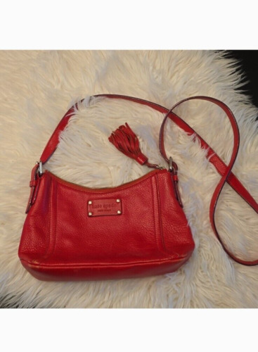 Beautiful red kate spade crossbody purse