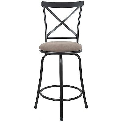 Holli Furniture Karson Adjustable Height X Barstool (Light Bronze) 