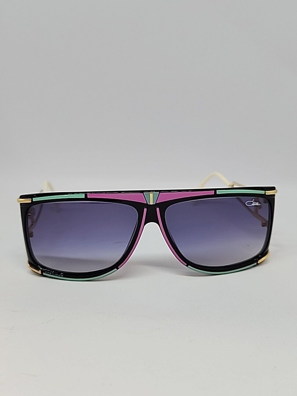 CAZAL Model 866 Pink & Teal VINTAGE Sunglasses - … - image 5