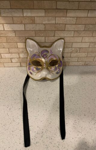 Cat Mask Authentic La Maschera Del Galeone Masquer