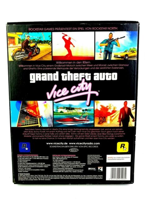 GRAND THEFT AUTO VICE CITY GTA VC PC BIG BOX COLLECTOR'S | eBay