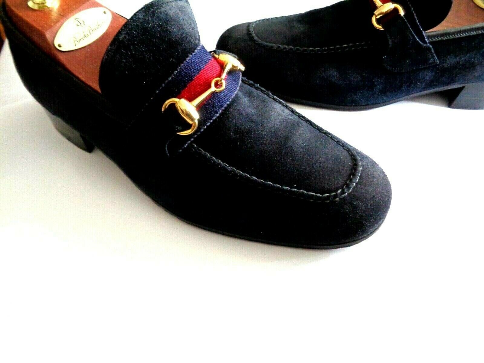 NWTB GUCCI SUEDE SHOES HANDMADE IN ITALY  SALE - image 4