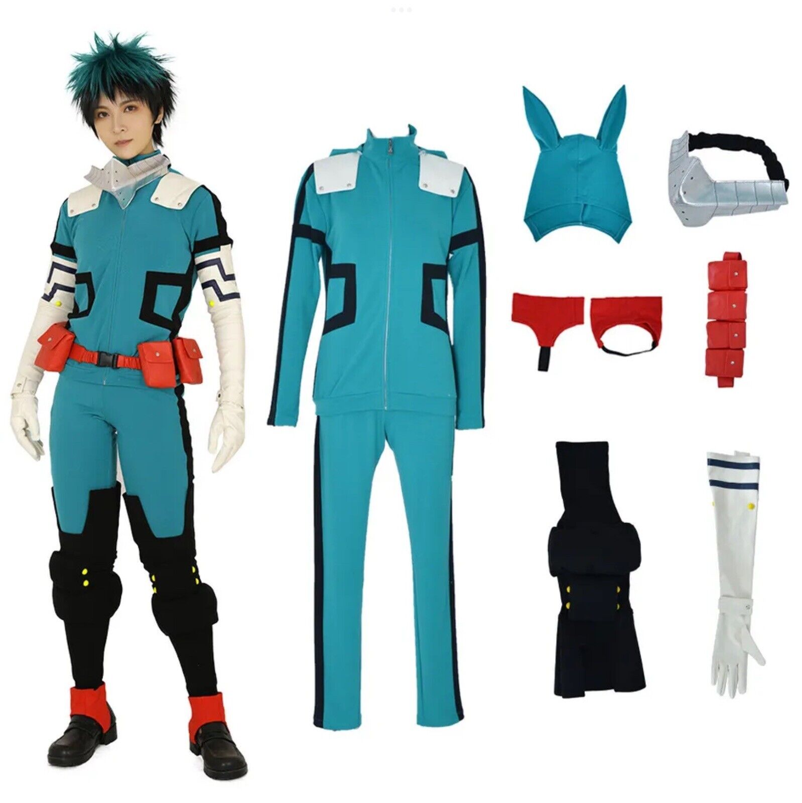 Miccostumes My Hero Academia Deku Cosplay Costume | eBay