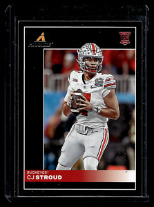 2023 PANINI CHRONICLES DRAFT PICKS PINNACLE #2 CJ STROUD ROOKIE CARD