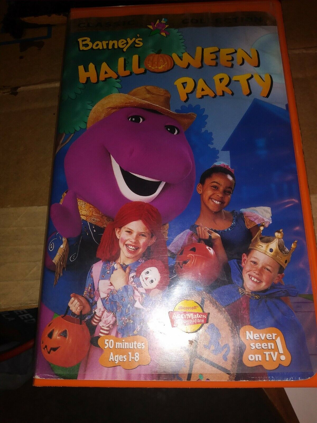 Barney - Barneys Halloween Party (VHS, 1998) 45986020246 | eBay