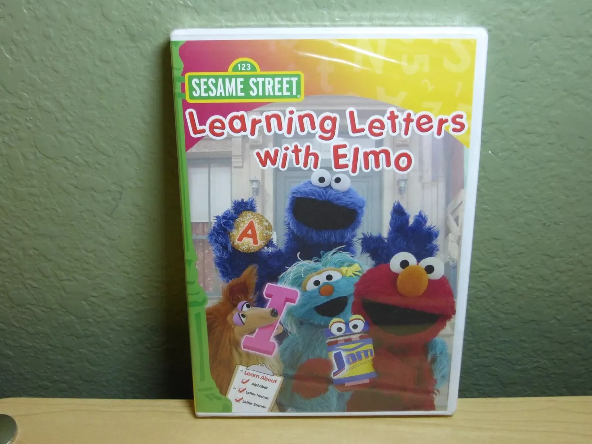 Sesame Street Learning About Letters Dvd Ebay