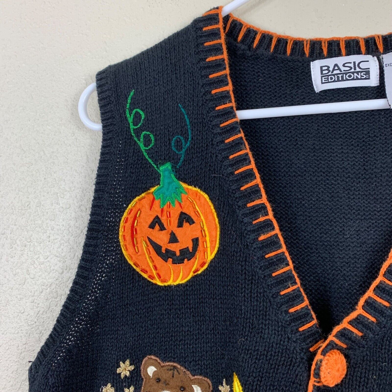 Vintage Basic Editions Halloween Bears and Pumpki… - image 2