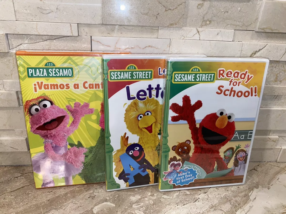 Sesame Street Learning About Letters Dvd Ebay