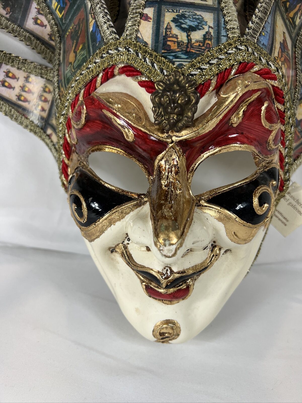 La Maschera del Galeone Hand Painted Venetian Mas… - image 8