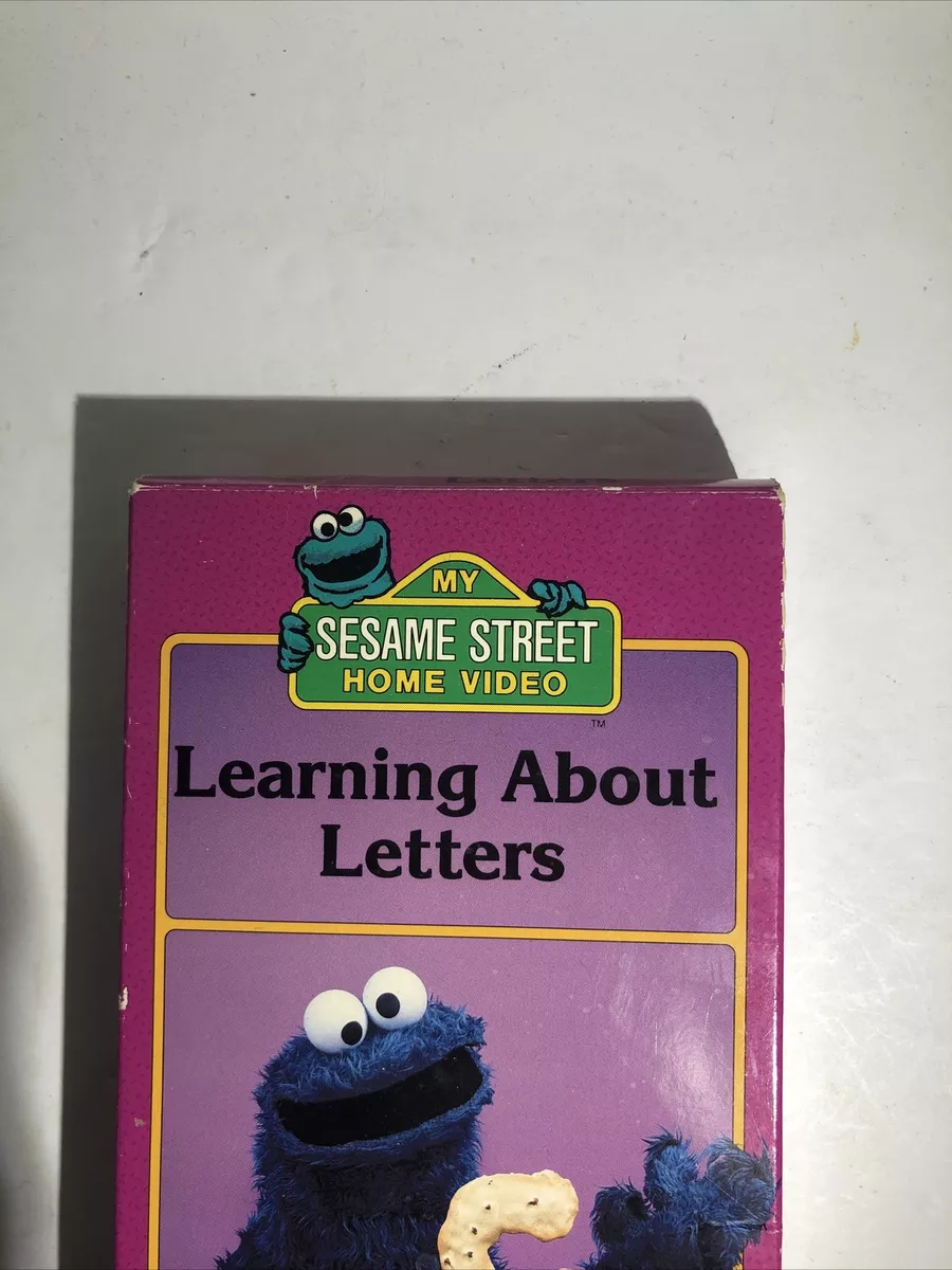 Sesame Street Learning About Letters Dvd Ebay