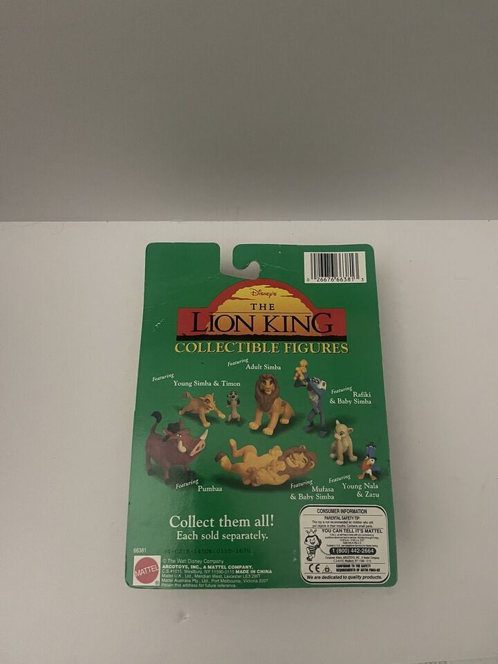 The Lion King Collectible Figures Mattel 66381 Rafiki Baby Simba ...