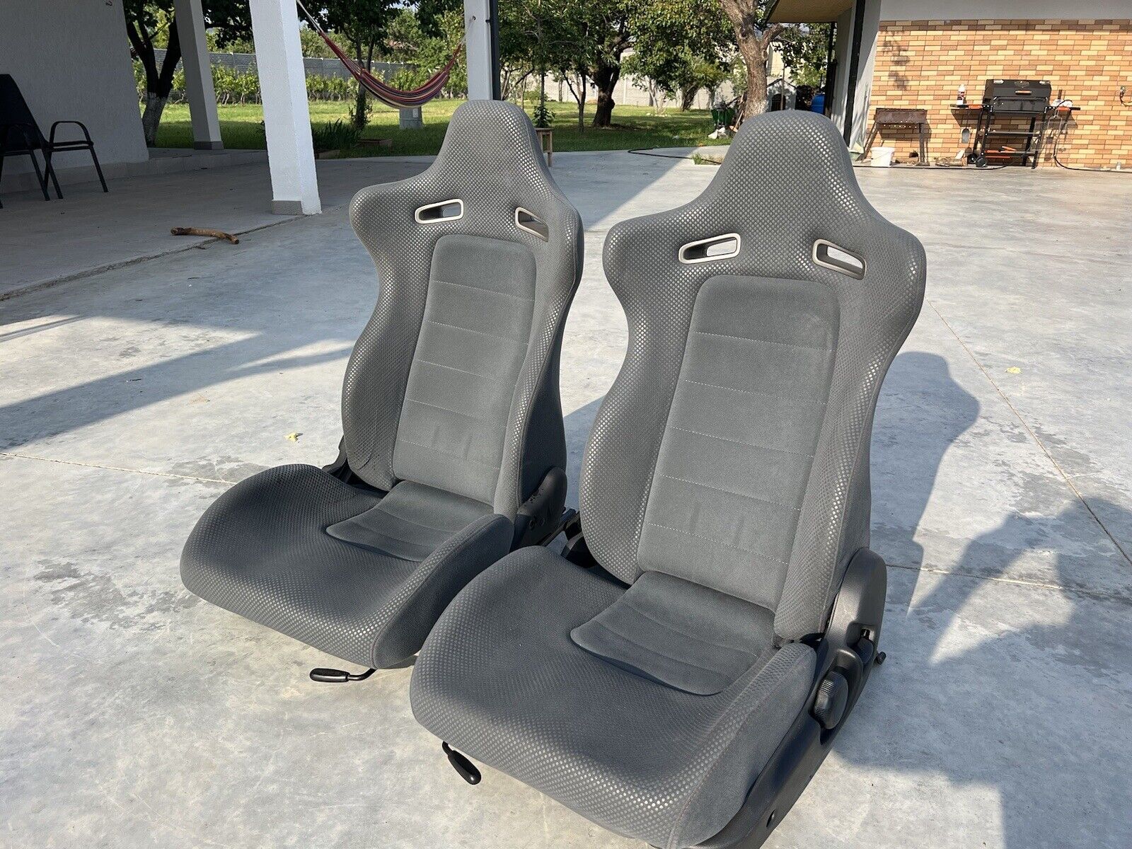 Genuine Nissan Skyline R34 GTR BNR34 Bucket Seat Set Gray | eBay