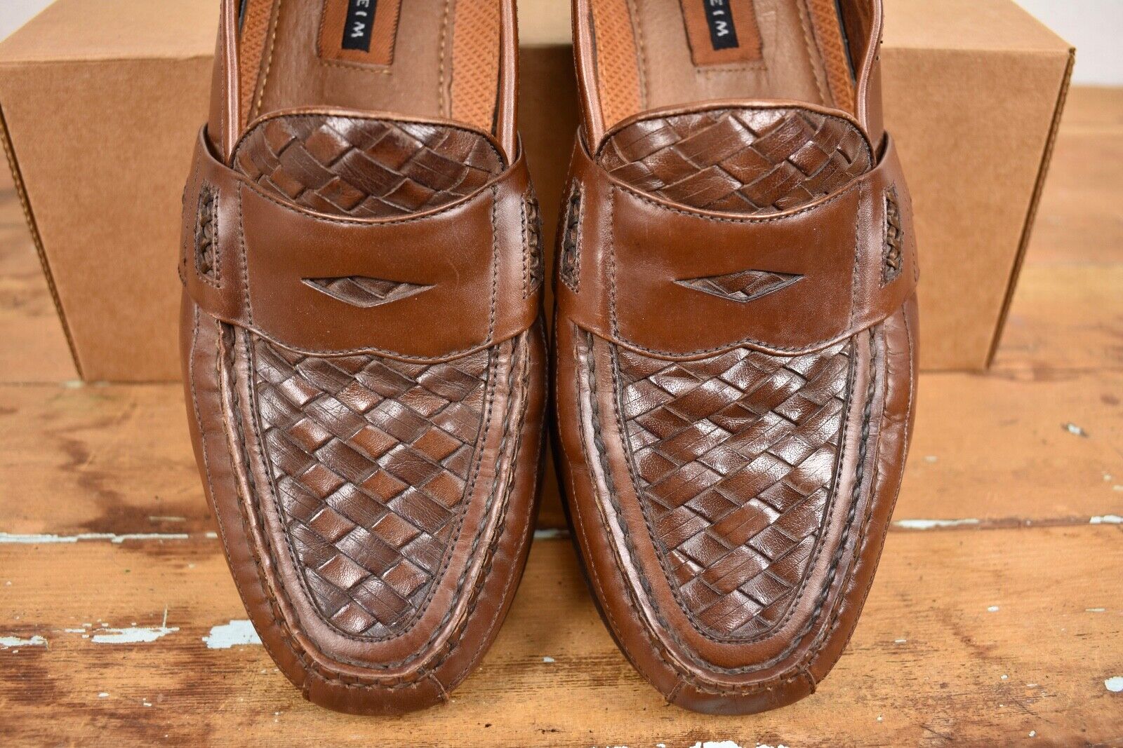 Florsheim Brown Moc Toe Penny Loafer Men's Size: … - image 6