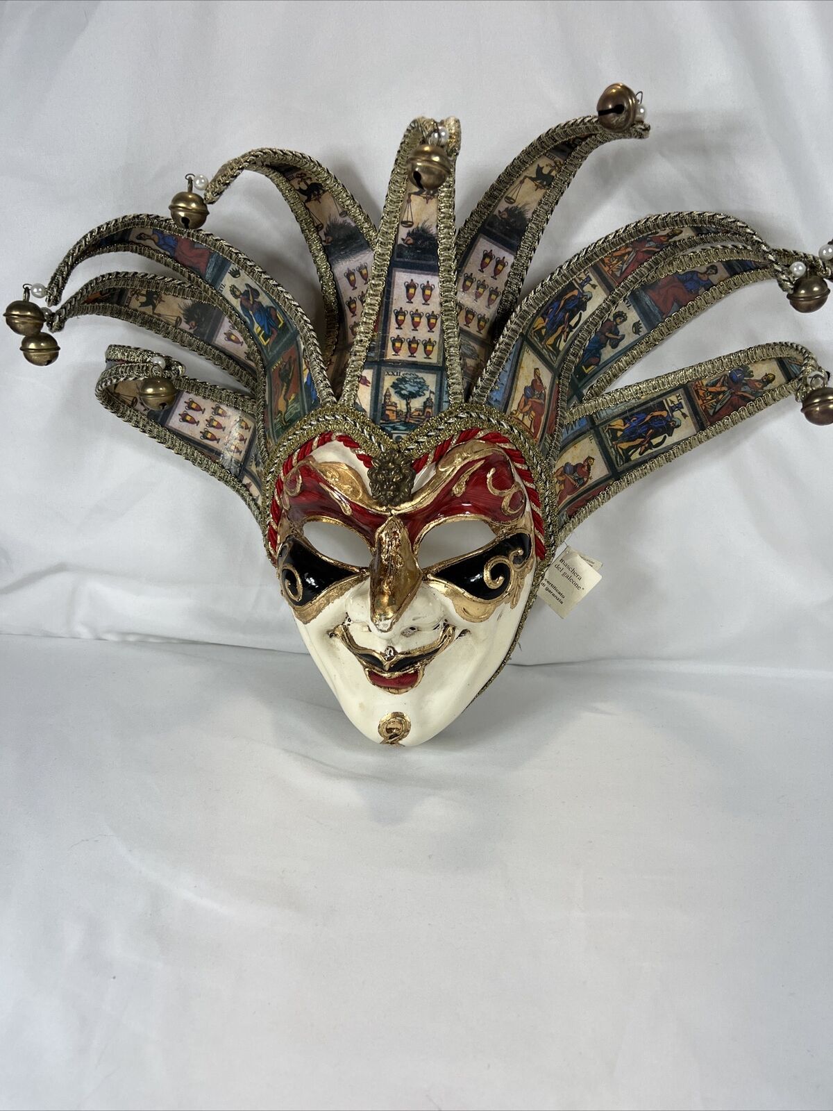 La Maschera del Galeone Hand Painted Venetian Mas… - image 1