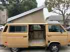 1984 Volkswagen Bus/Vanagon  1984 Volkswagen Vanagon Westfalia Camper