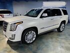 2015 Cadillac Escalade PLATINUM TOP OF THE LINE !!! 2015 Cadillac Escalade SUV White 4WD Automatic PLATINUM TOP OF THE LINE !!!