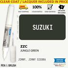 ZZC Touch Up Paint for Suzuki Green JIMNY SIERRA JUNGLE GREEN Pen Stick Scratch 