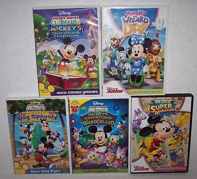 Mickey Mouse Clubhouse DVD Lot Of 5 Bundle | Grelly USA