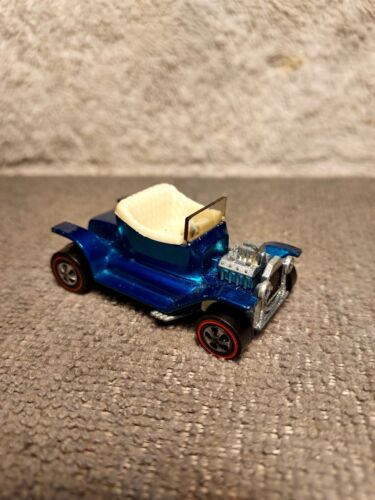 Vintage Hot Wheel Redline 1968 Hot Heap Aqua Ford Model T Bucket ...