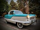 1957 Nash Metropolitan sub-compact 1957 Nash Metropolitan Blue RWD Manual sub-compact