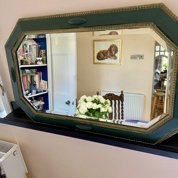 Oak Framed Mantle Mirror - Etsy UK