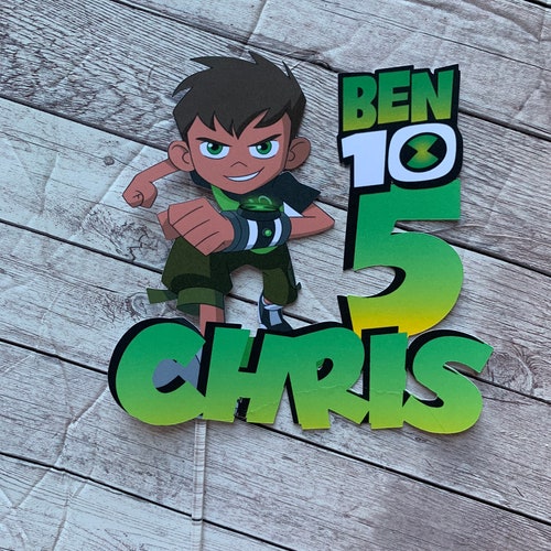 Ben 10 Cake Topper - Etsy Hong Kong