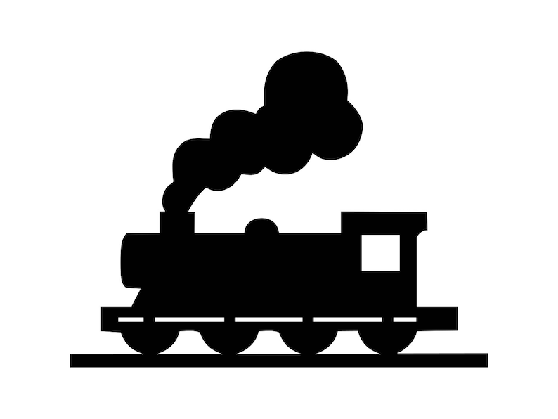 Free Train SVG File For Cricut