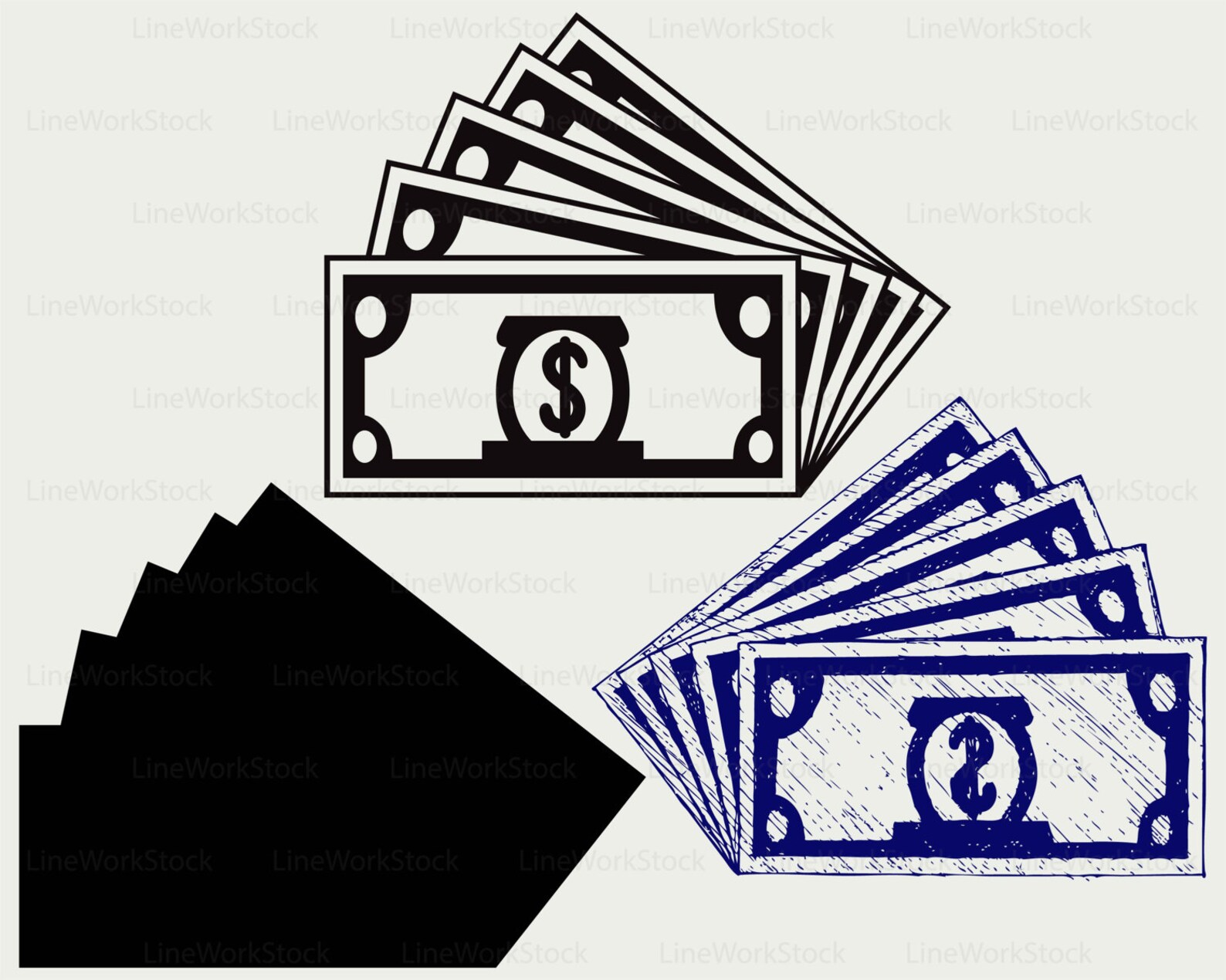 Dollar Bill Svg/dollar Bill Clipart/svg/dollar Bill - Etsy